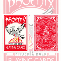 Phoenix Stripper Deck (Red) by Card-Shark