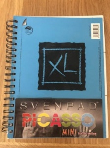 SvenPad Picasso: Small Mini 7x10 - 3 Section Cartoon Version Limited Edition