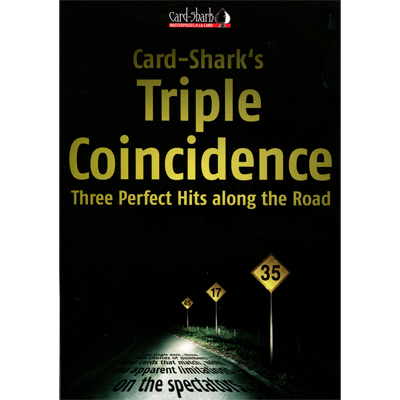 Triple Coincidence (Poker Size Red) by Card-Shark - Trick